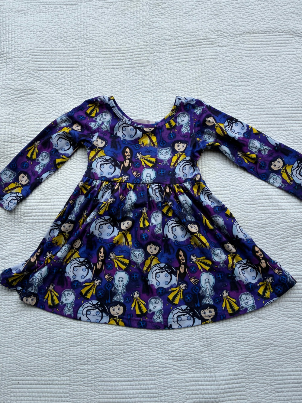 Bamboo Long Sleeve Coraline Dress- Statnco